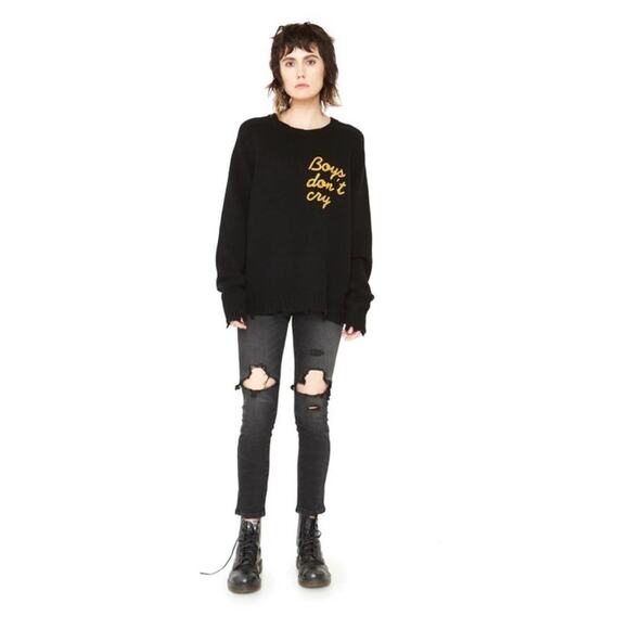 Free People x Sandrine Rose - NWT Distressed Skinny Jeans - Picture 1 of 11